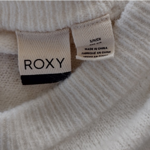 ROXY💜Requiem Mood Colorblock Sweater Small - Picture 7 of 11